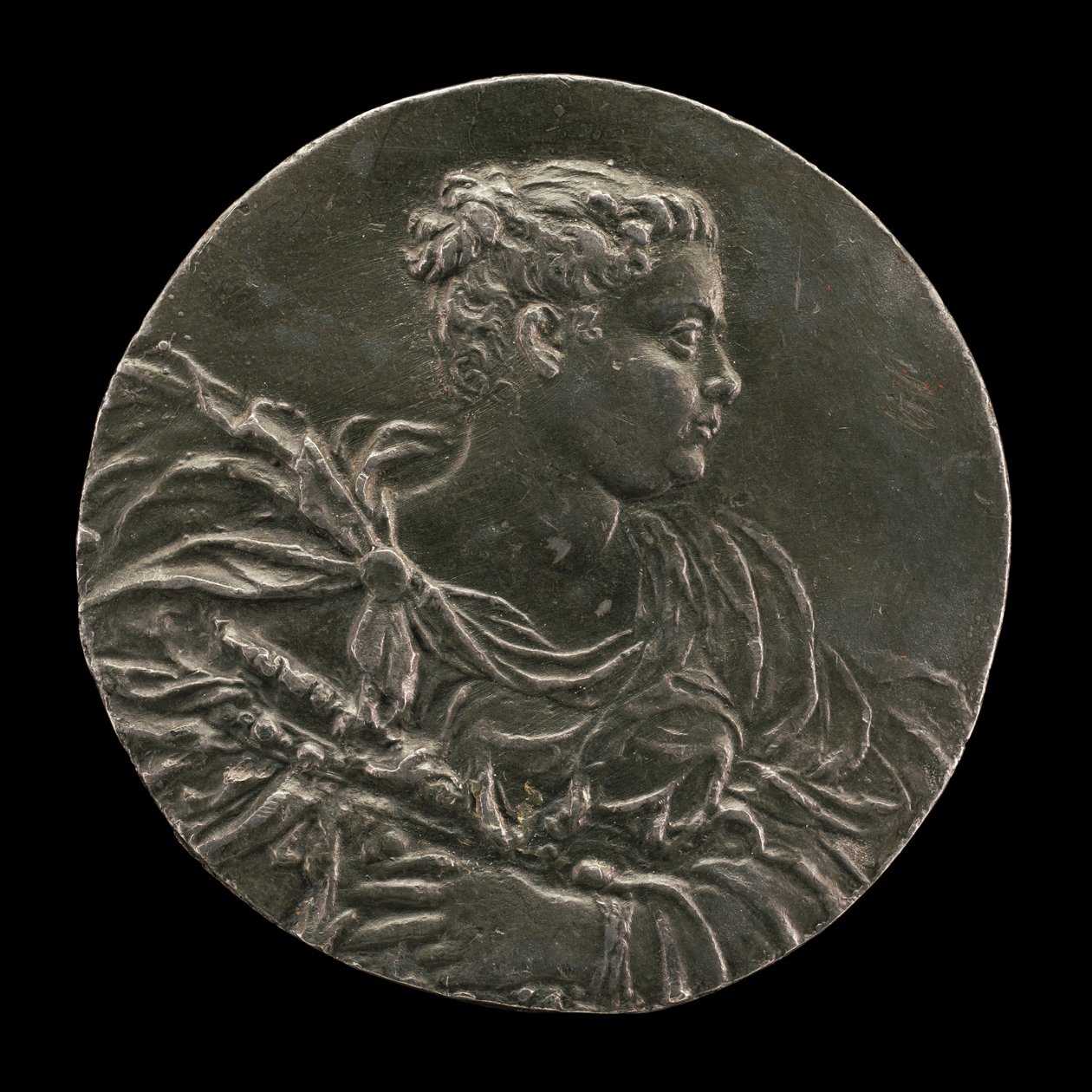 A Young Woman of Venice in Gown and Mantle, c. 1563. de Medallist A.A.
