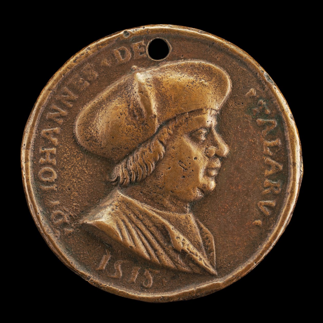 Jean de Talaru, falecido em 1550, Cónego de Fourvière 1517, 1518. de Medallist of 1518