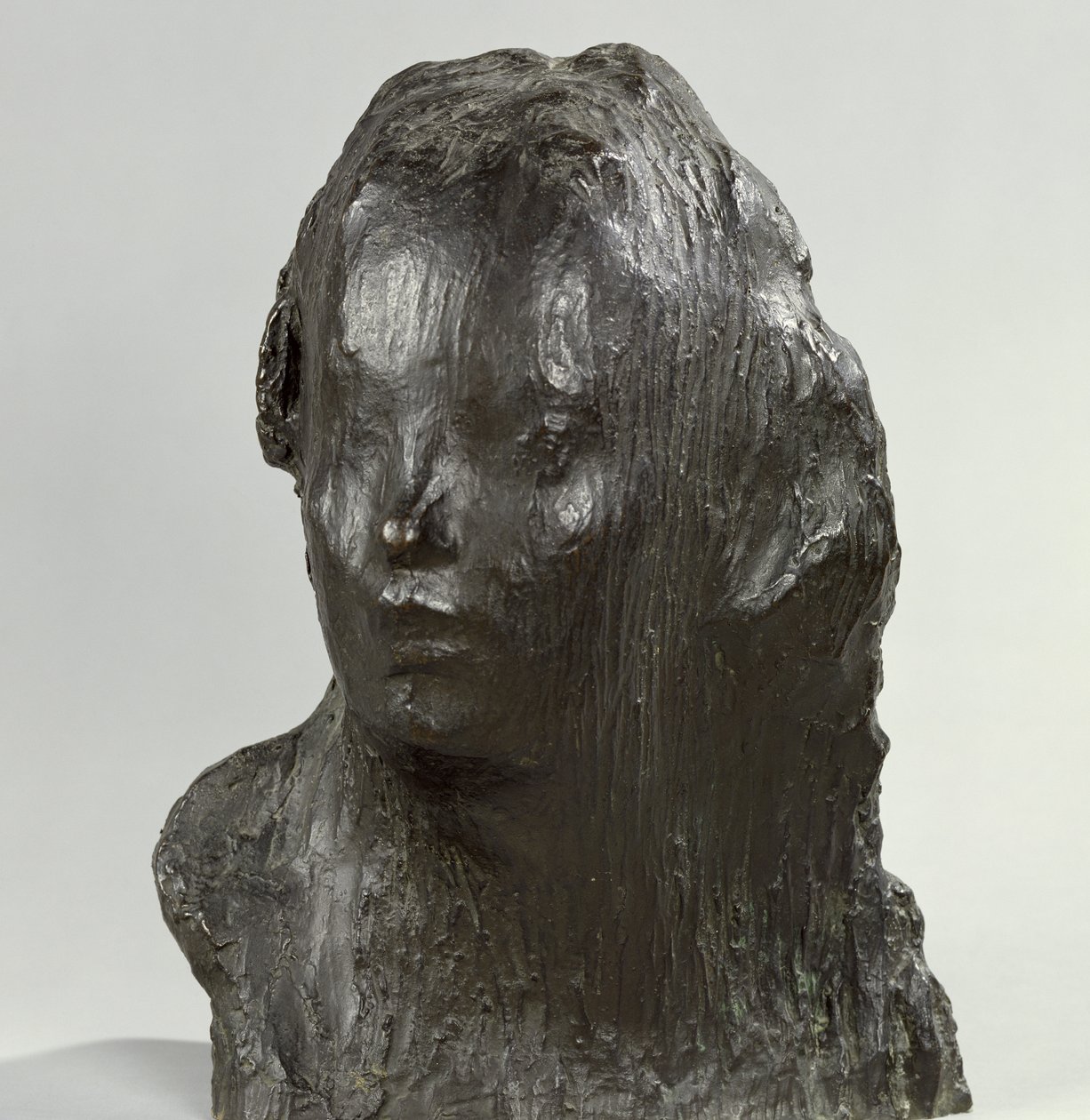 Aqui menino, 1906 (bronze) de Medardo Rosso
