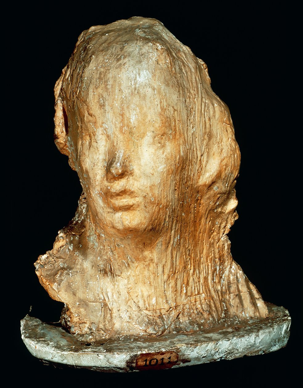 Ecce Puer (Eis Criança), cerca de 1906, Medardo Rosso (1858-1928), gipsita, 52x42x32 cm de Medardo Rosso