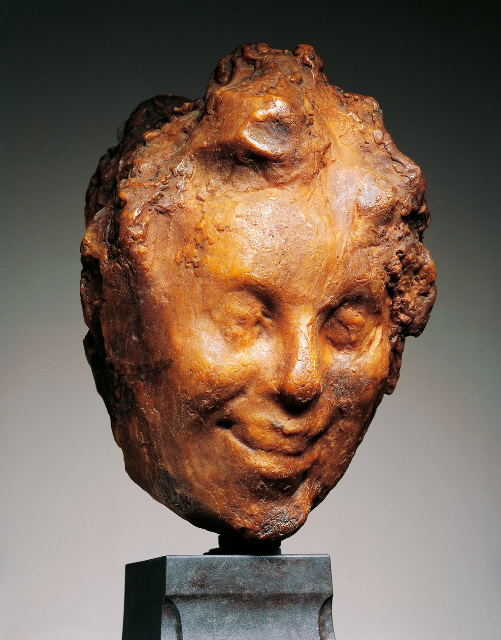 Rieuse (A Mulher que Ri), Medardo Rosso (1858-1928) de Medardo Rosso