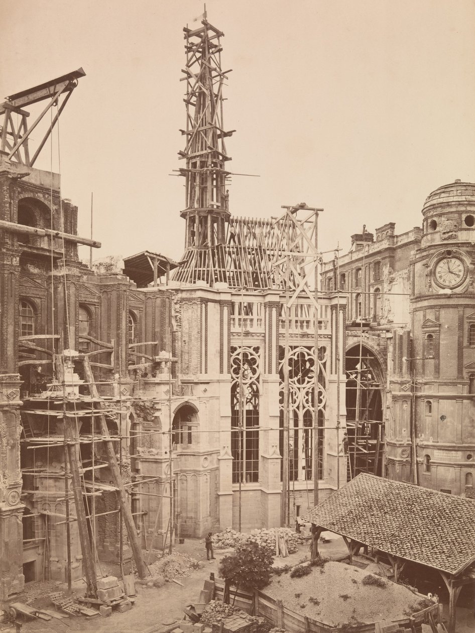 Restauração da Sainte Chapelle de Mederic Mieusement
