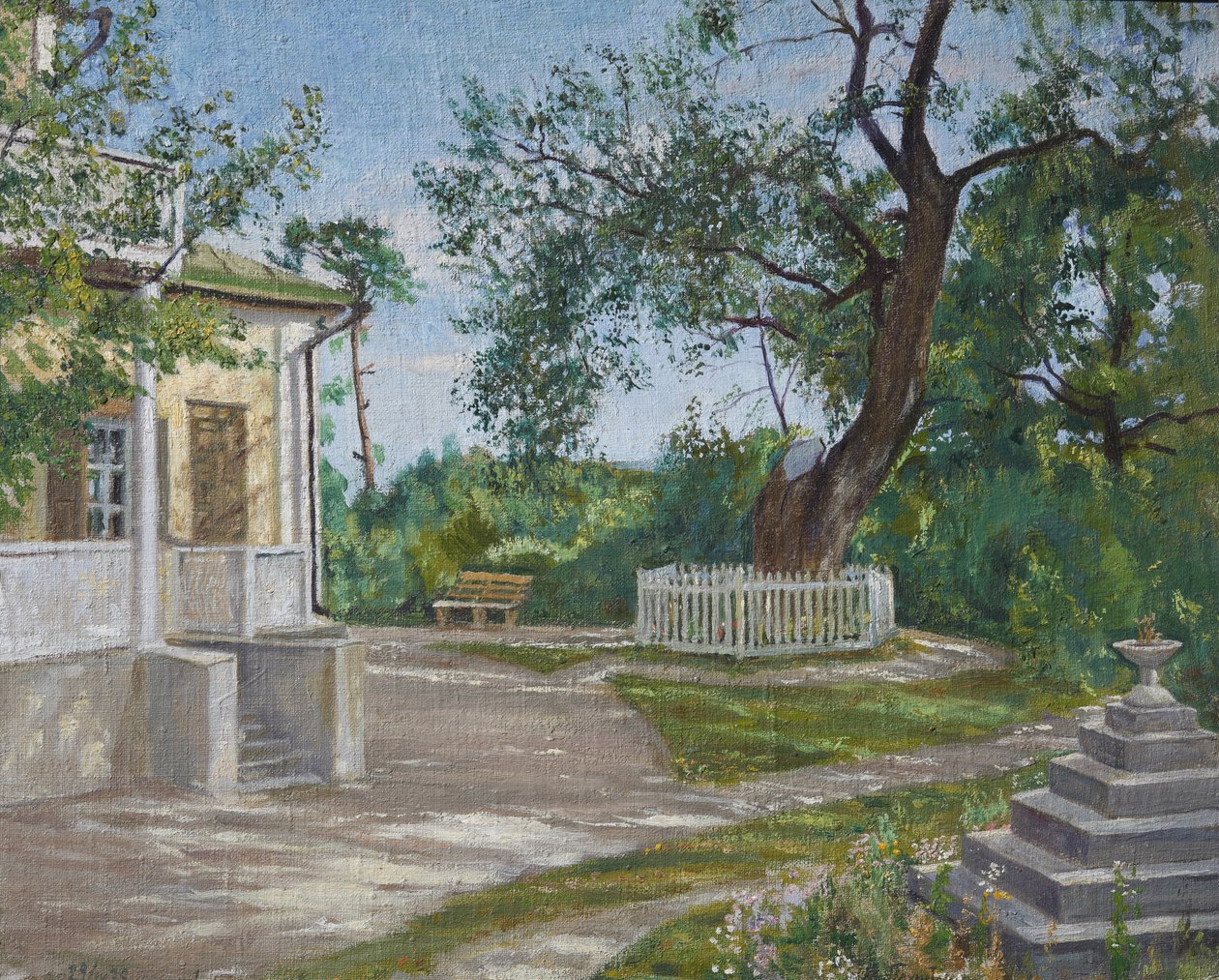 A mansão Tarkhany, 1938 de Meer Michailovich Gokhstein