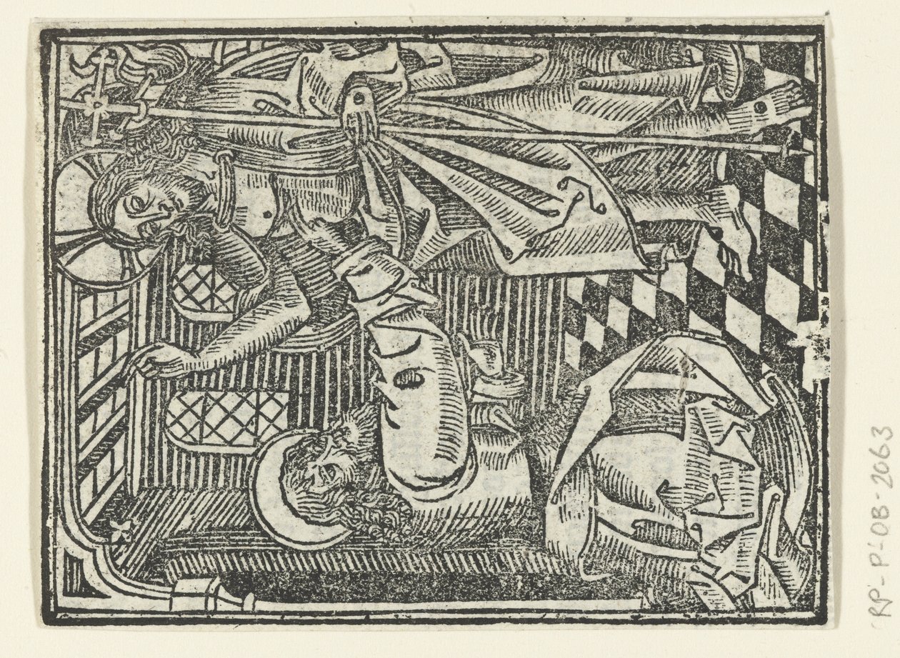 O Tomas infiel de Meester van de Delbecq Schreiber Passie (attributed to)