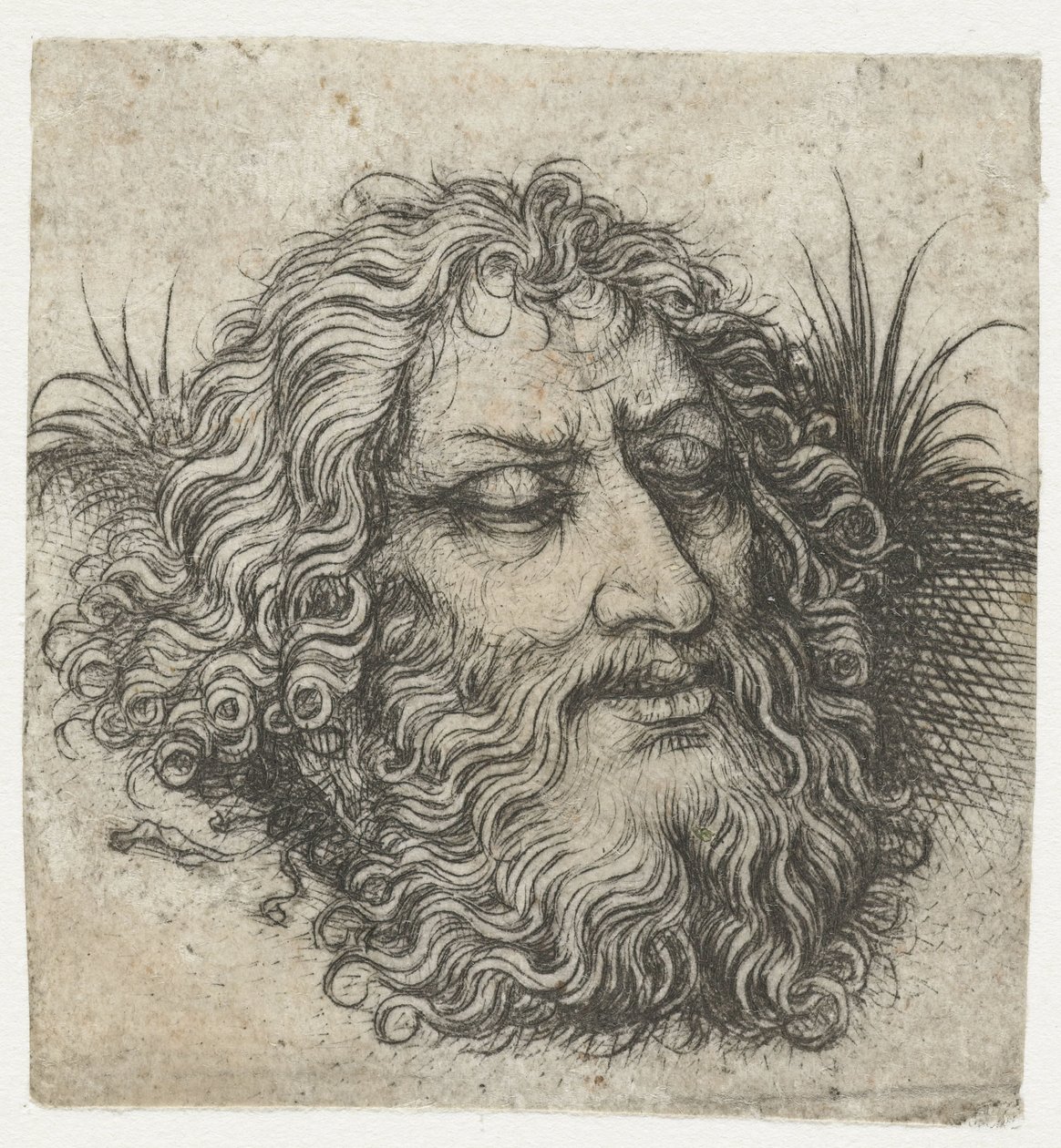 O chefe de João Baptista ou Golias de Meester van het Amsterdamse Kabinet