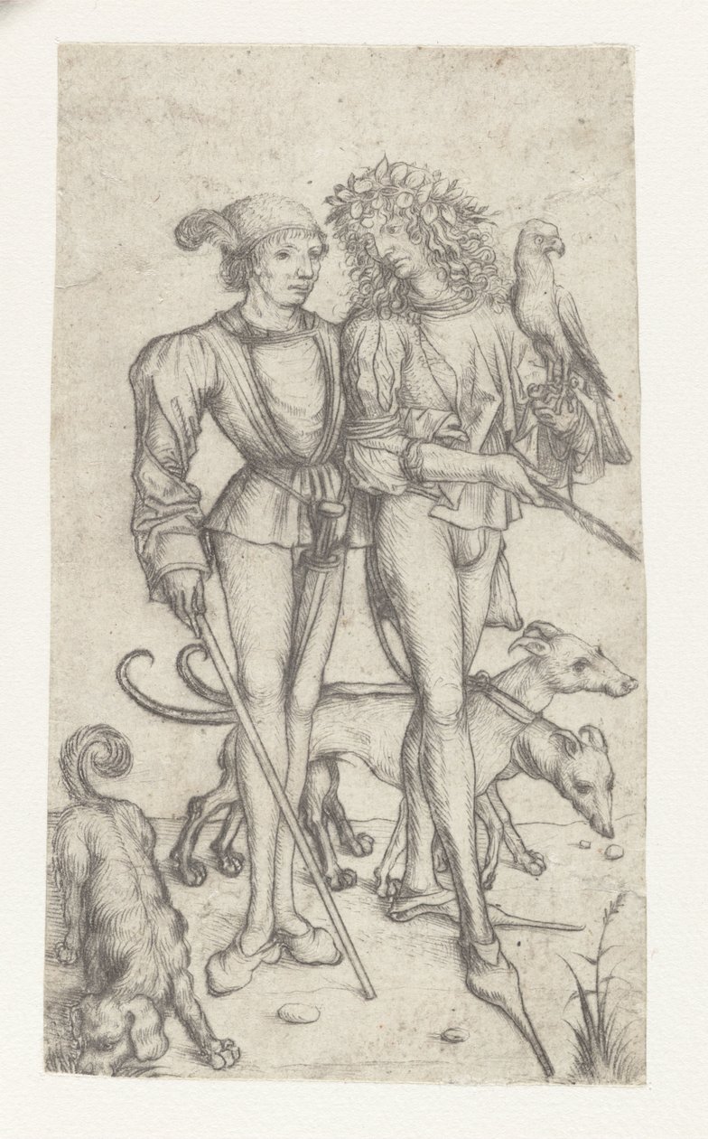 Falconer e companheiro de Meester van het Amsterdamse Kabinet