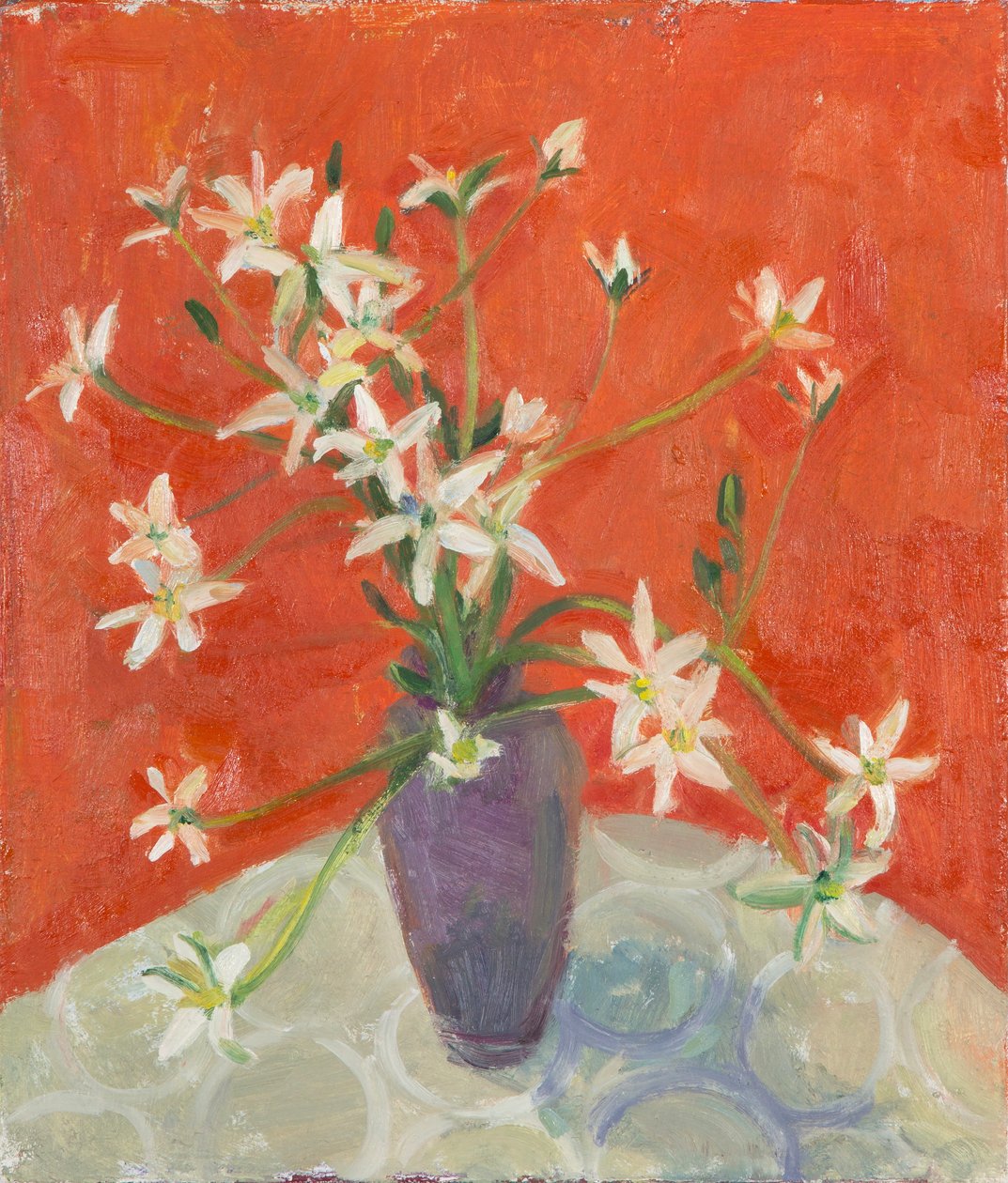 Flor do jardim de outra pessoa, 2015 (óleo sobre tela) de Megan Williamson