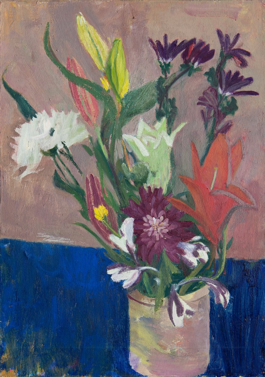 Flores de verão, 2016 (óleo sobre tela) de Megan Williamson