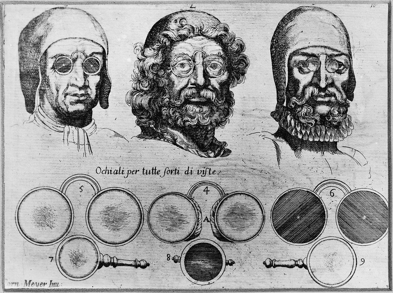 Óptica. De: A Arte de Retornar a Roma Omitiu Navegação..., 1685 de Meijer