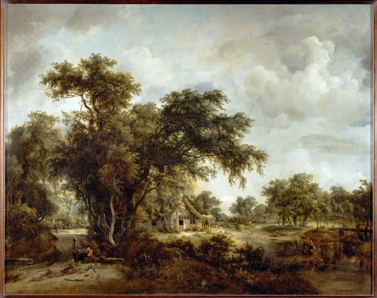 A casa da quinta ... de Meindert Hobbema