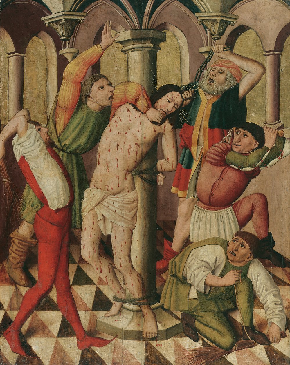 Flagelação de Cristo de Meister der Laufener Georgslegende