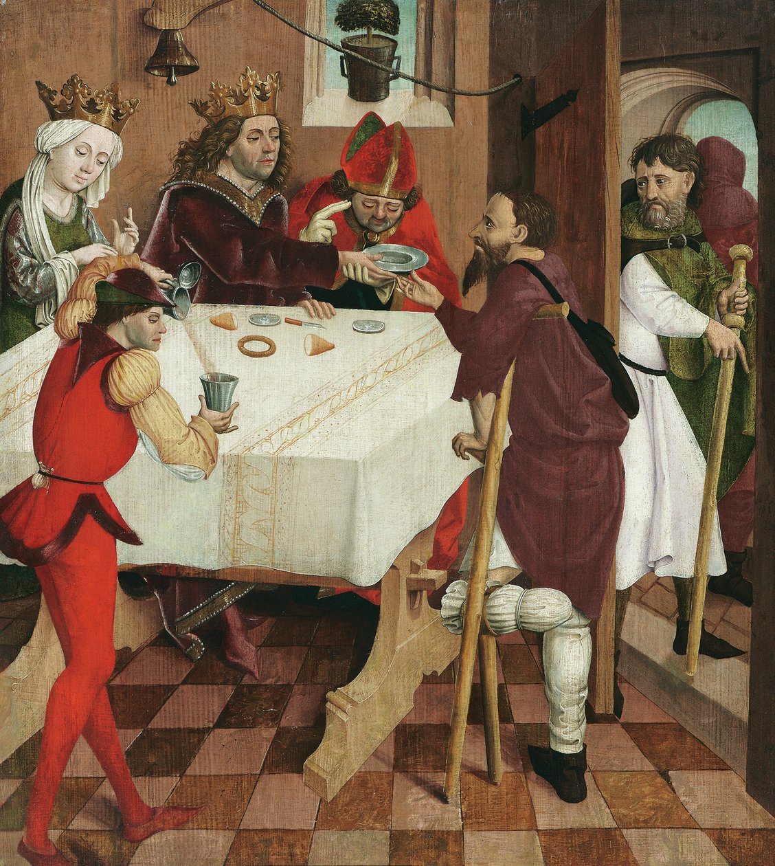 esmola de St. Oswald de Meister der Oswaldlegende