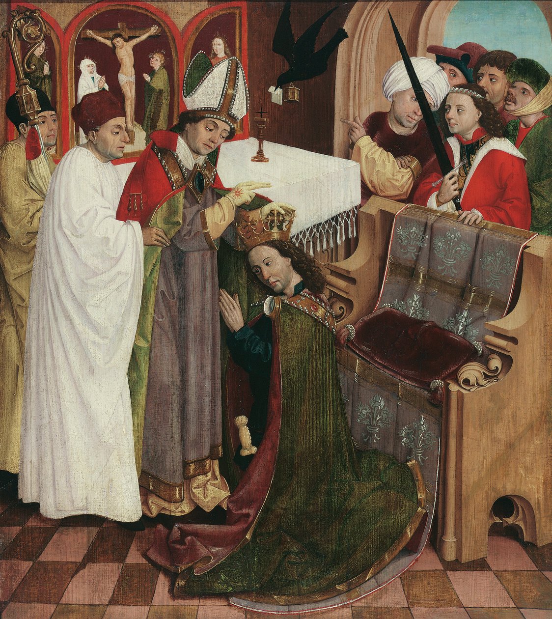 Coroação de S. Oswald de Meister der Oswaldlegende