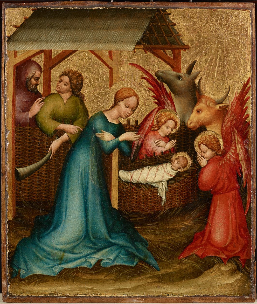 Nascimento (Adoração) de Cristo de Meister der Wiener Anbetung