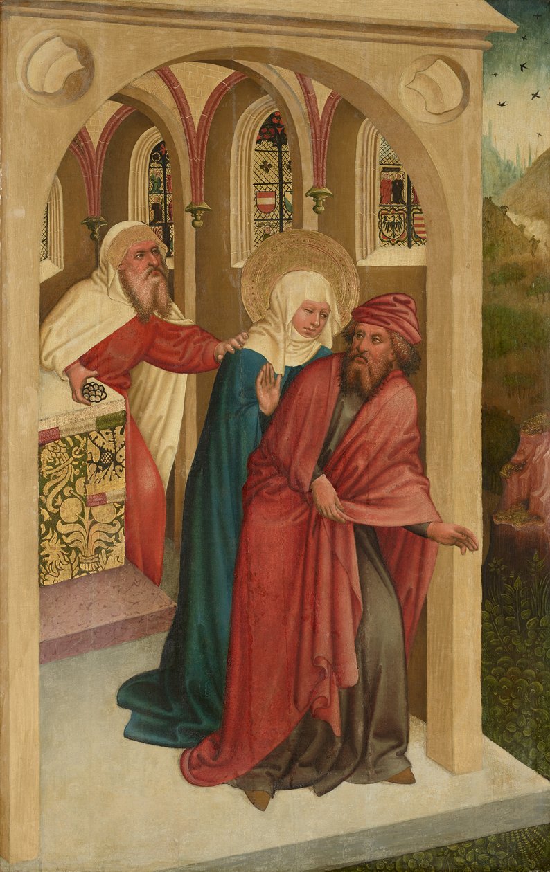 Rejeição do sacrifício de Joachim e Anna de Meister des Albrechtsaltars
