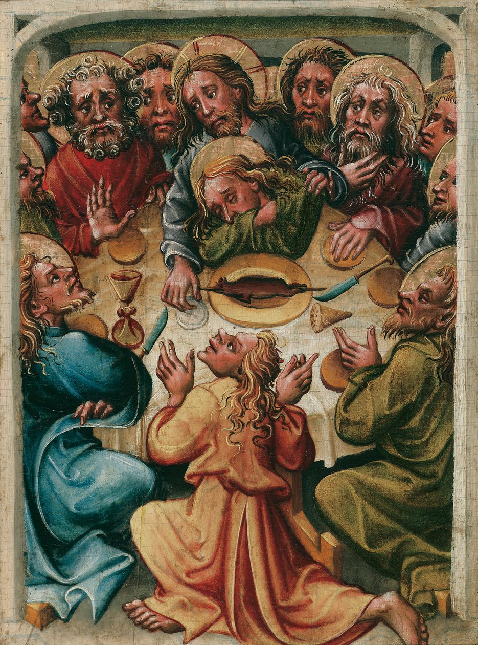 Última Ceia de Meister des Friedrichsaltars