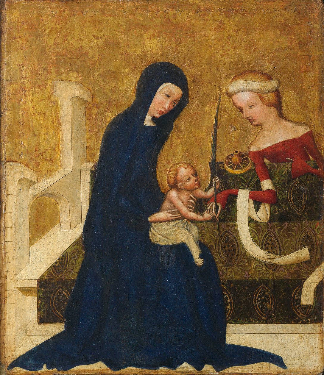 Casamento Místico de S. Catarina de Meister von Heiligenkreuz