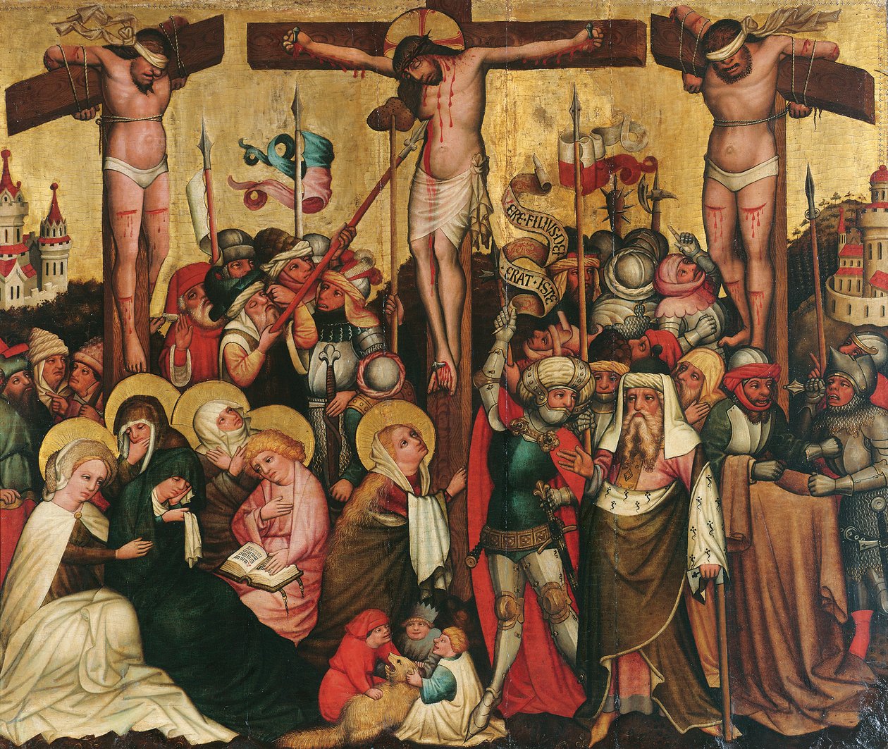 Crucificação de Cristo de Meister von Laufen