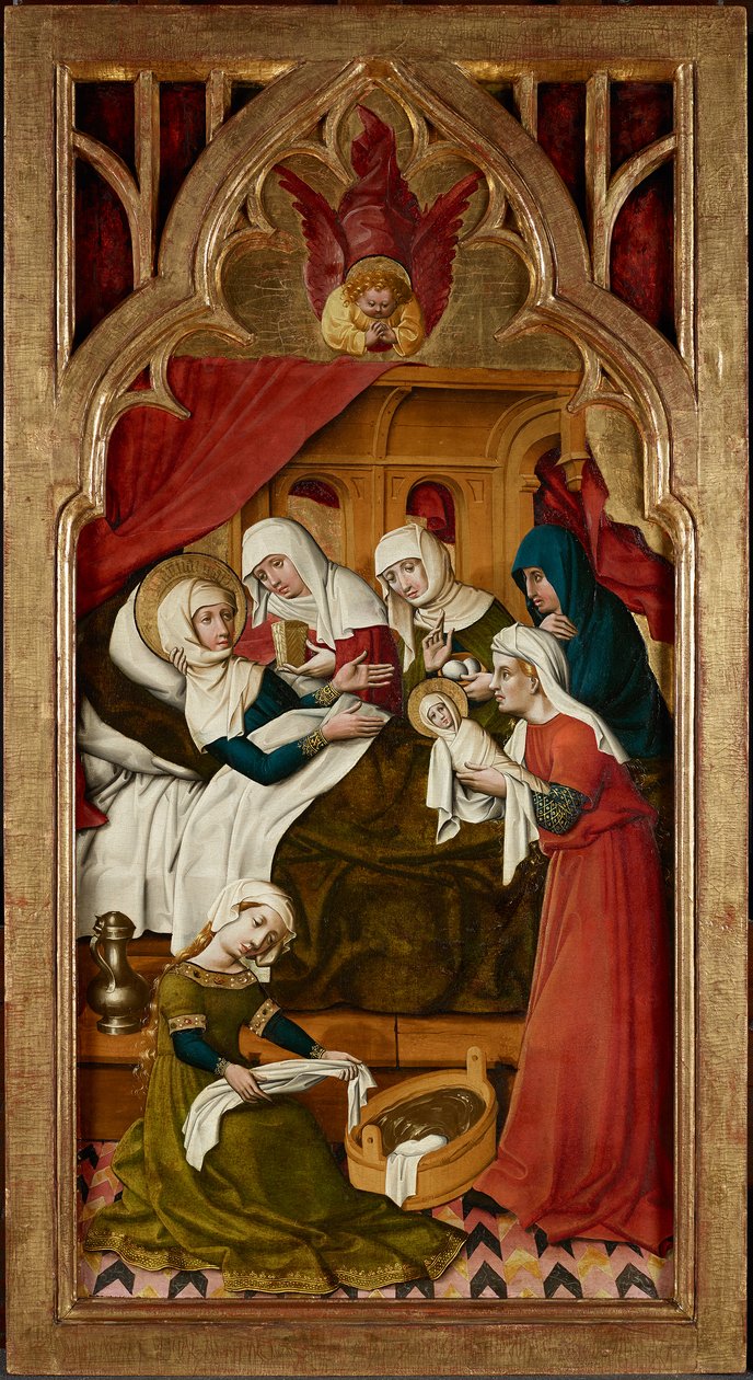 Nascimento de Maria de Meister von Schloss Lichtenstein