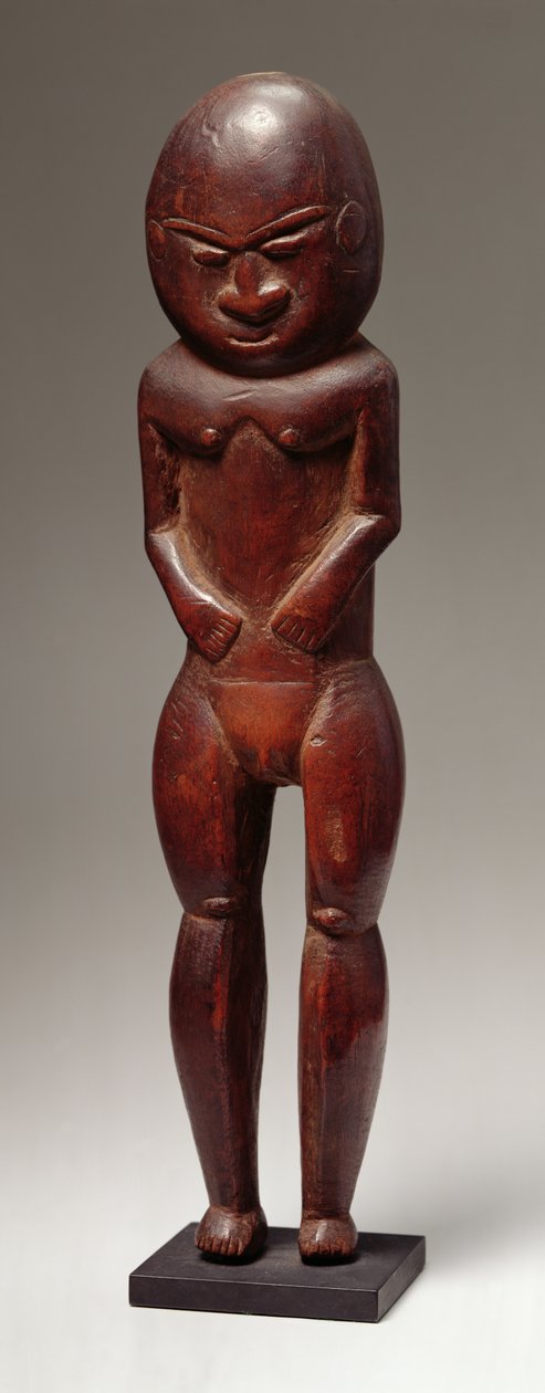 Figura em pé (madeira) de Melanesian