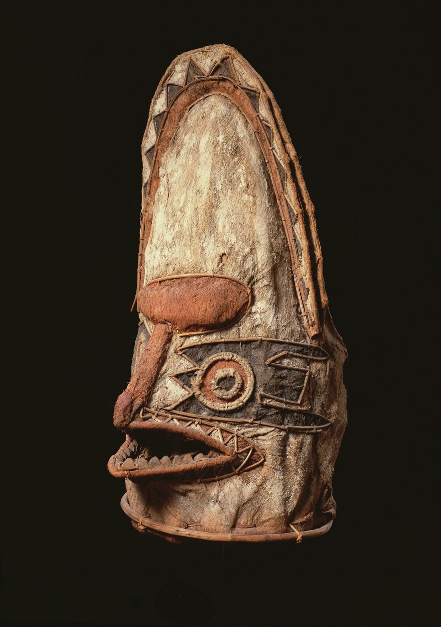 Máscara de Pássaro de Melanesian