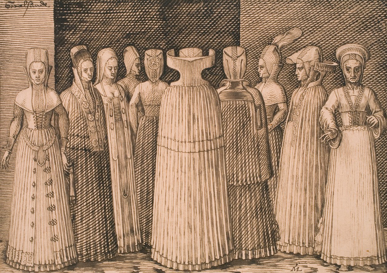Dez mulheres de Stralsund de Melchior Lorck