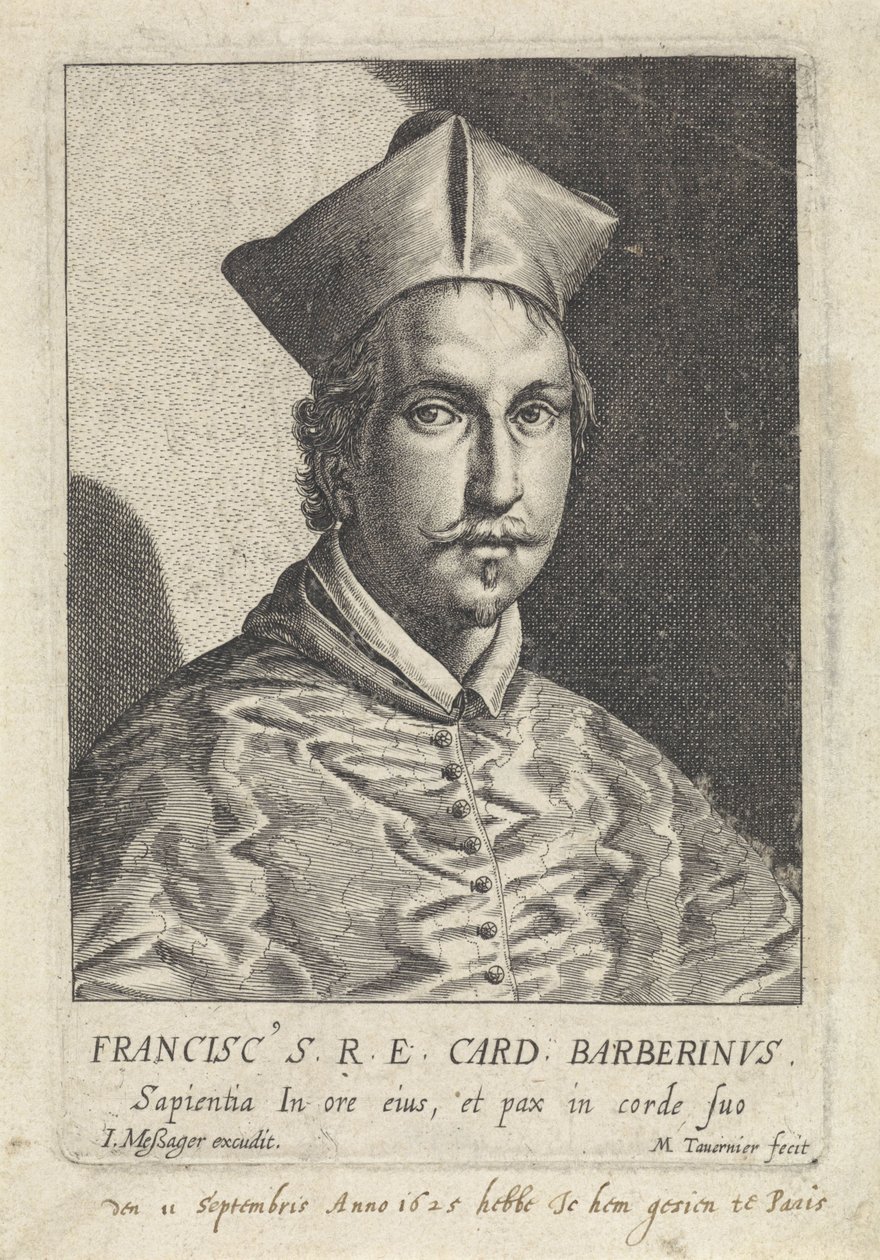 Retrato de Francesco Barberini de Melchior Tavernier