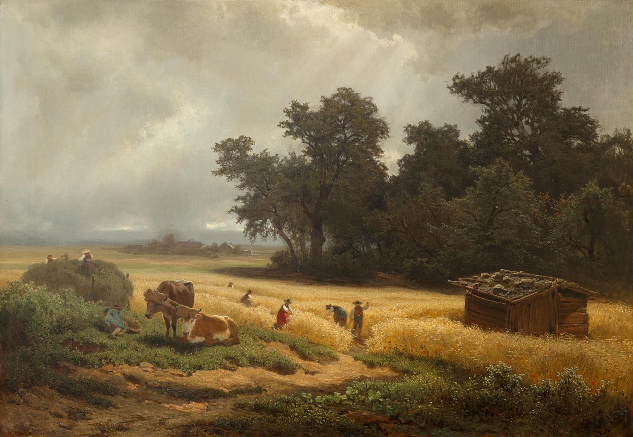 Paisagem de verão de Melchior Fritsch