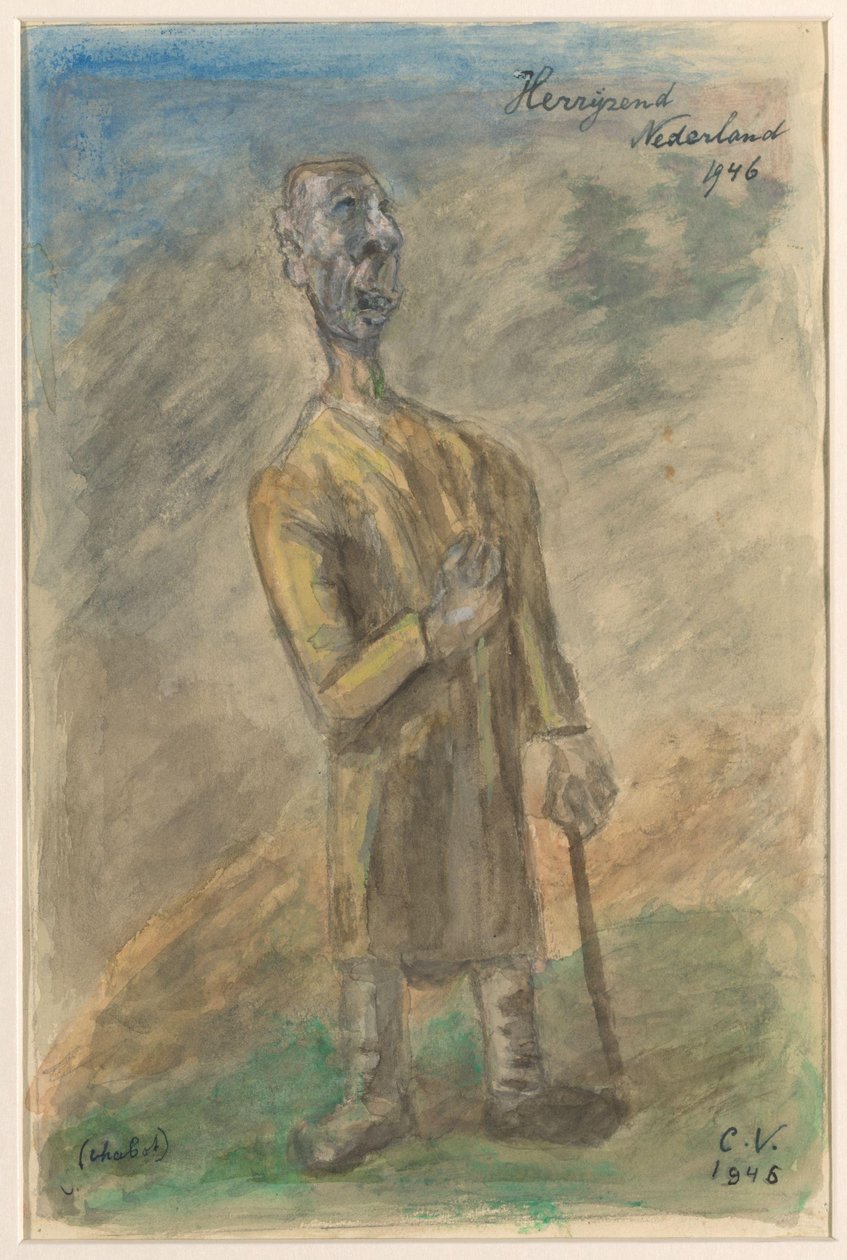Paisagem com viajantes de Melchior Küsel (I)