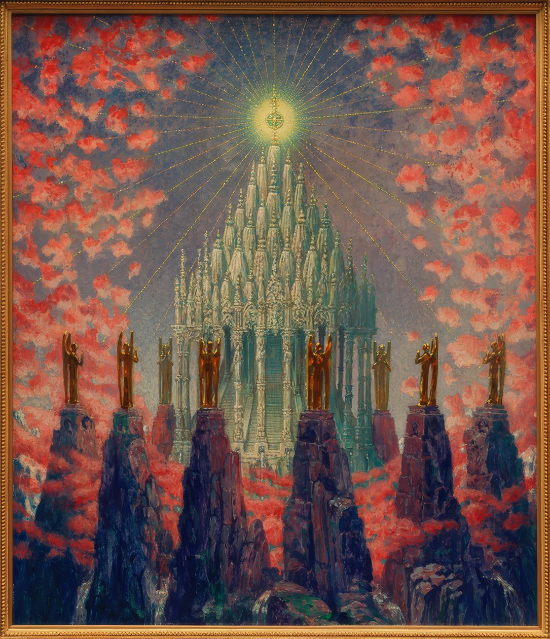 Shambhalah - Um Rosto de Sonho Desperto Interior de Melchior Lechter