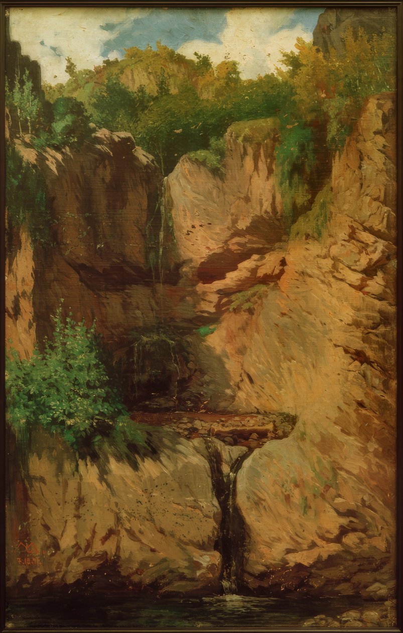 Torrent II de Melchior Lechter
