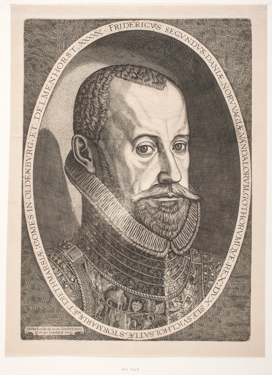 Rei Frederico II de Melchior Lorck