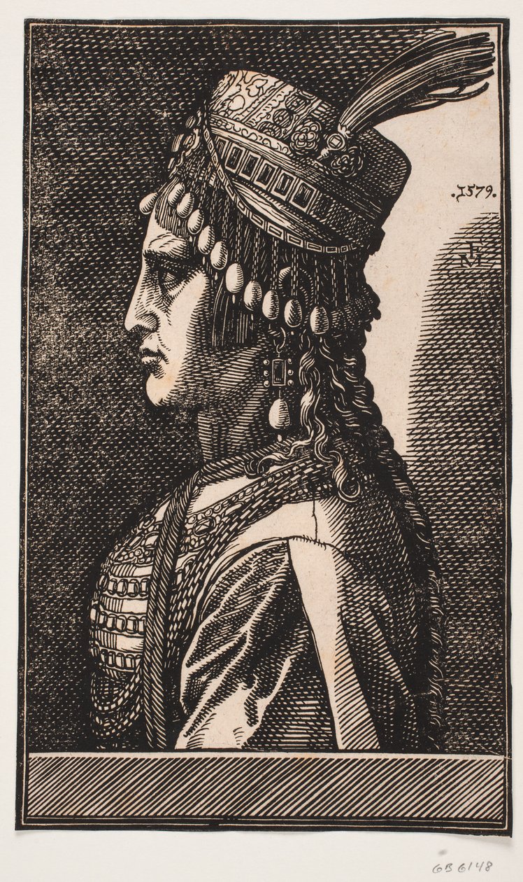 Nobre Dama Turca de Melchior Lorck