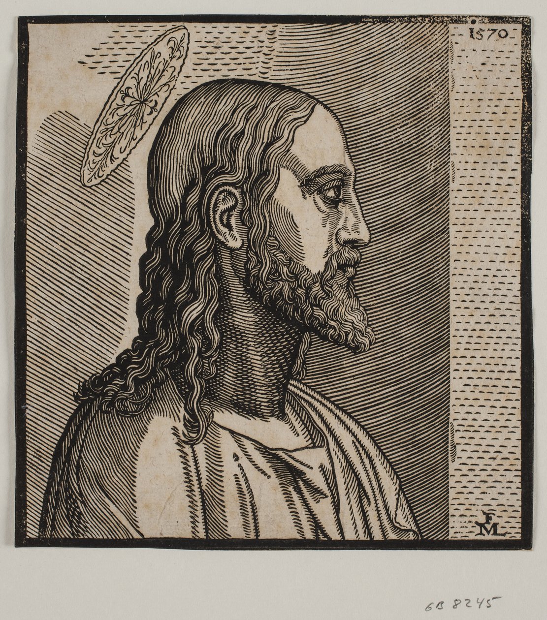 Retrato de Cristo de Melchior Lorck