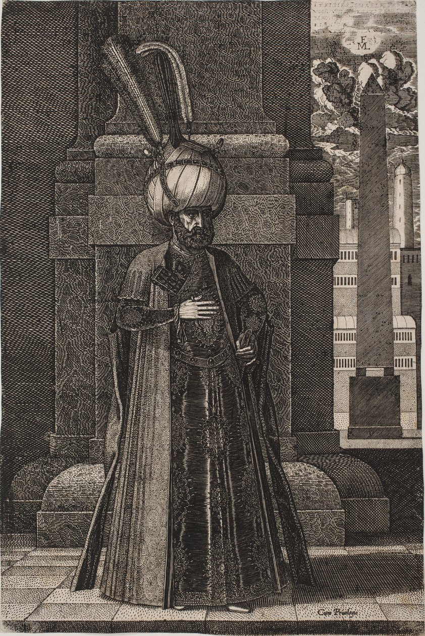Príncipe Ismael, enviado persa de Melchior Lorck