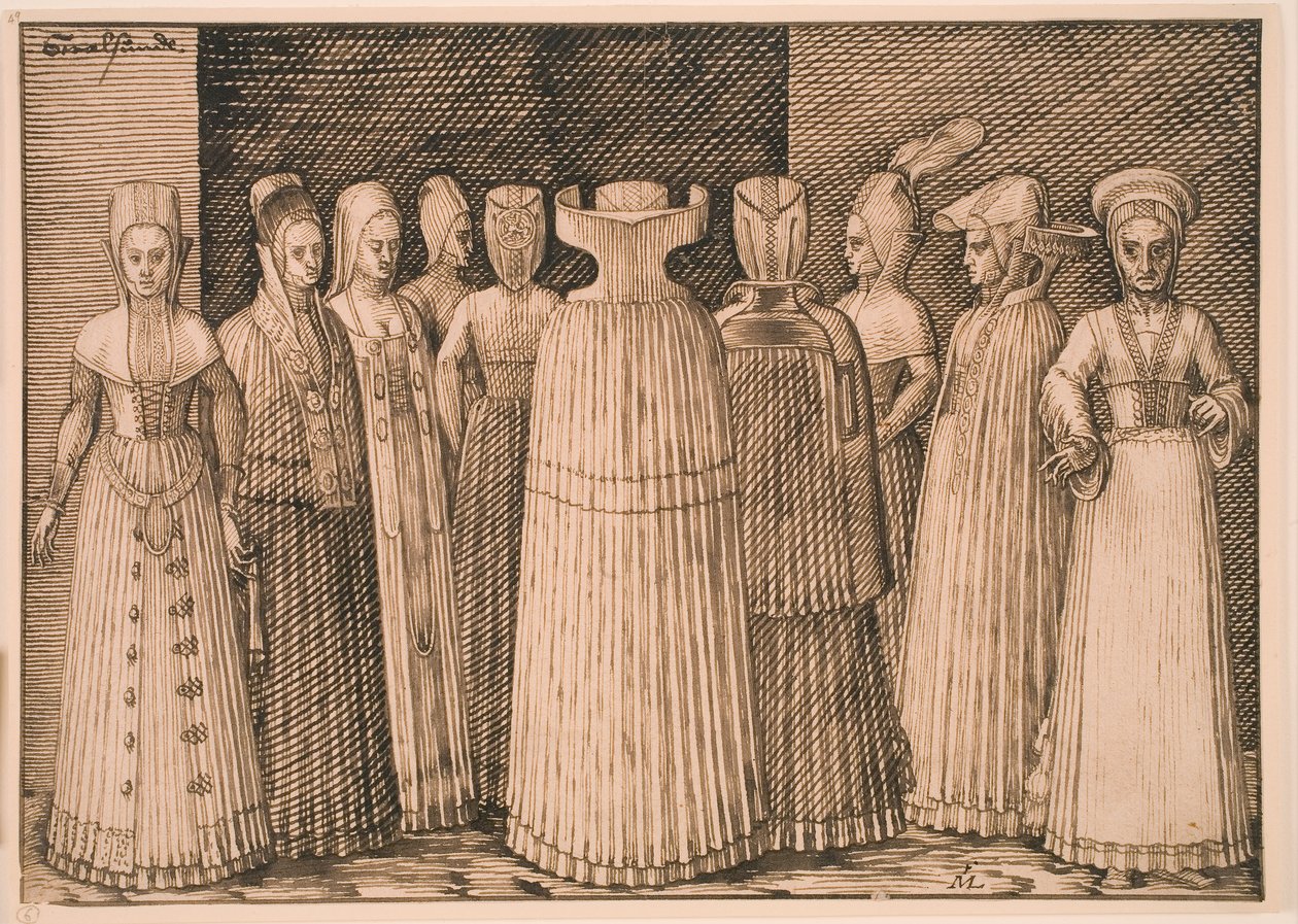 Dez mulheres de Stralsund de Melchior Lorck