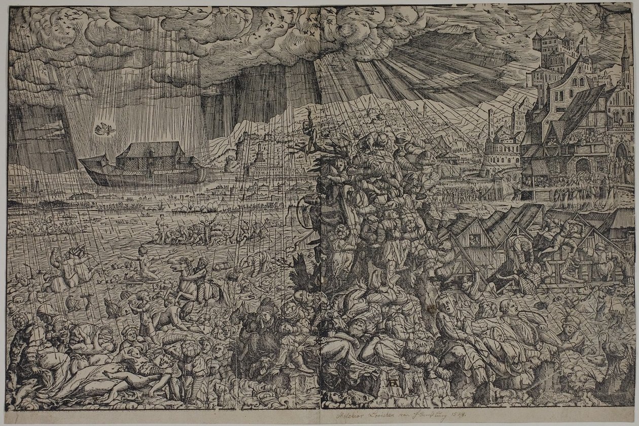 O Dilúvio de Melchior Lorck