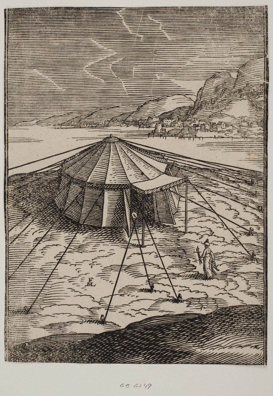 Tenda Militar Turca de Melchior Lorck