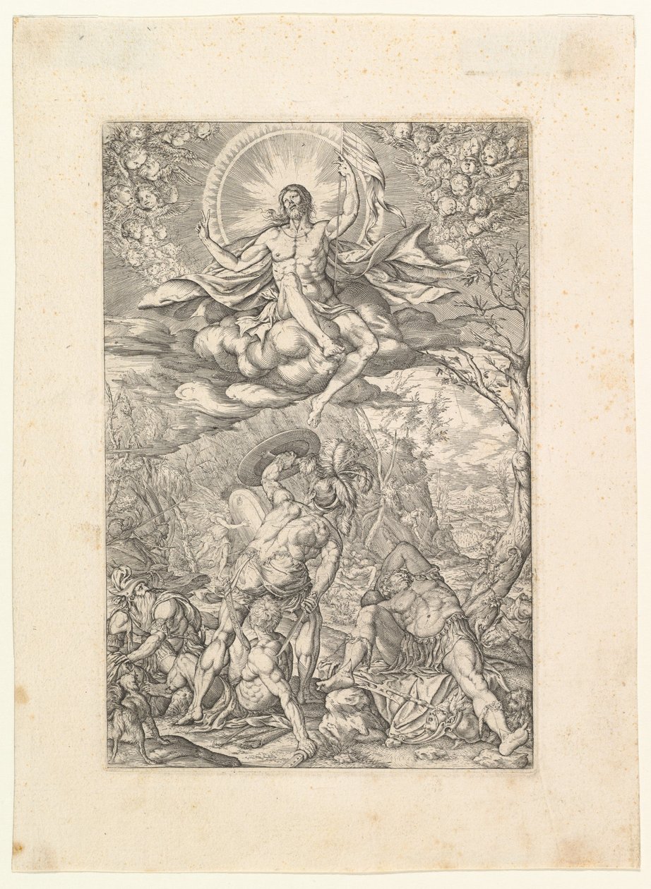 A Ressurreição, 1577. de Melchior Meier