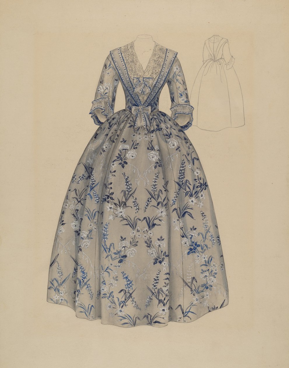 Vestido, c. 1936. de Melita Hofmann