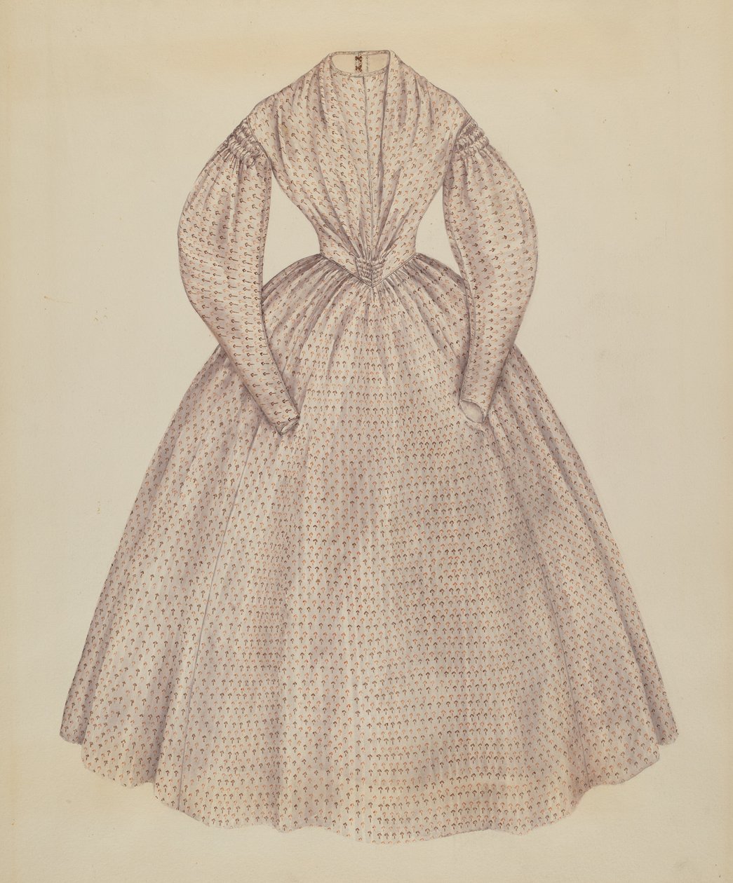 Vestido, c. 1937. de Melita Hofmann