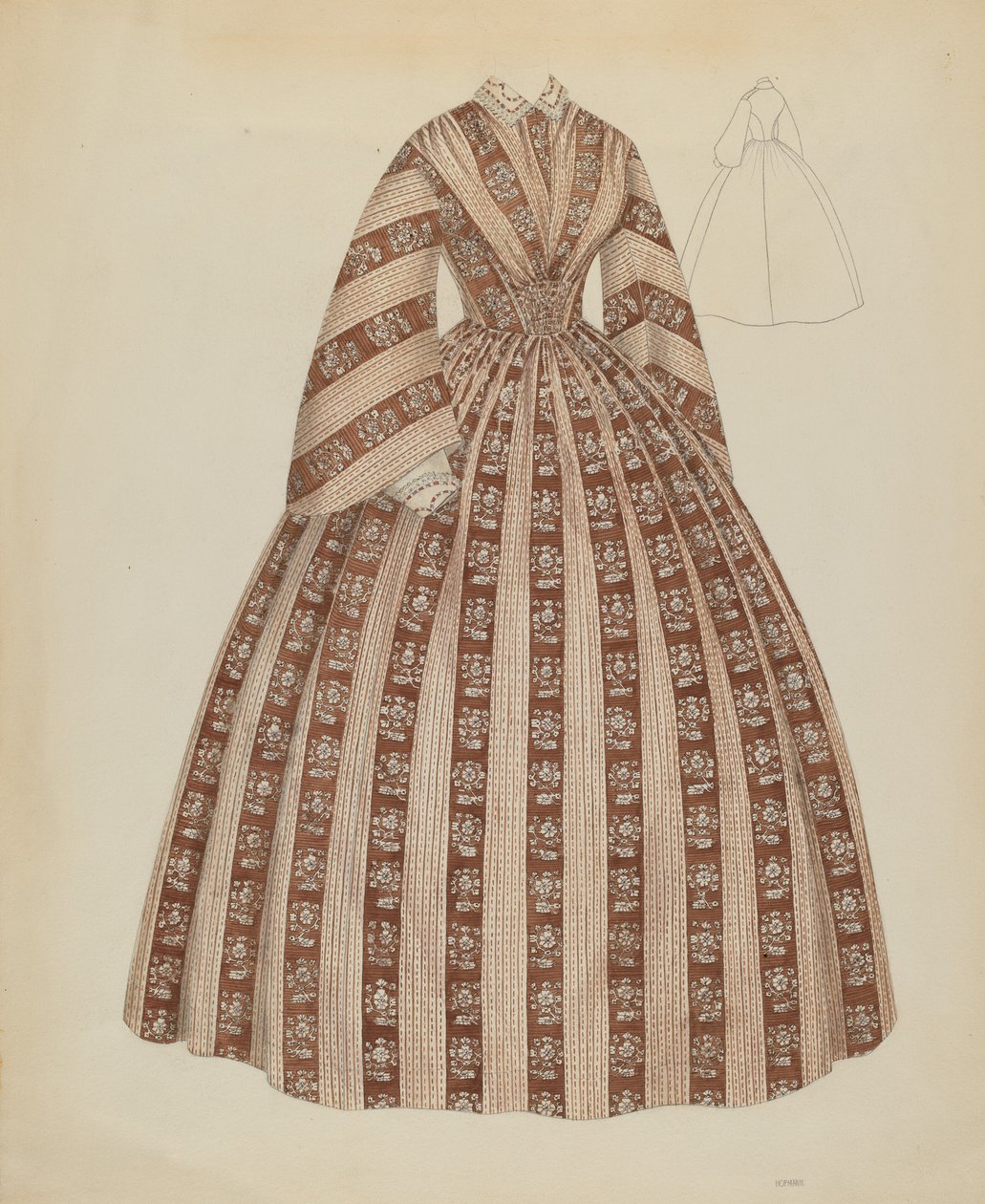 Vestido, c. 1937. de Melita Hofmann