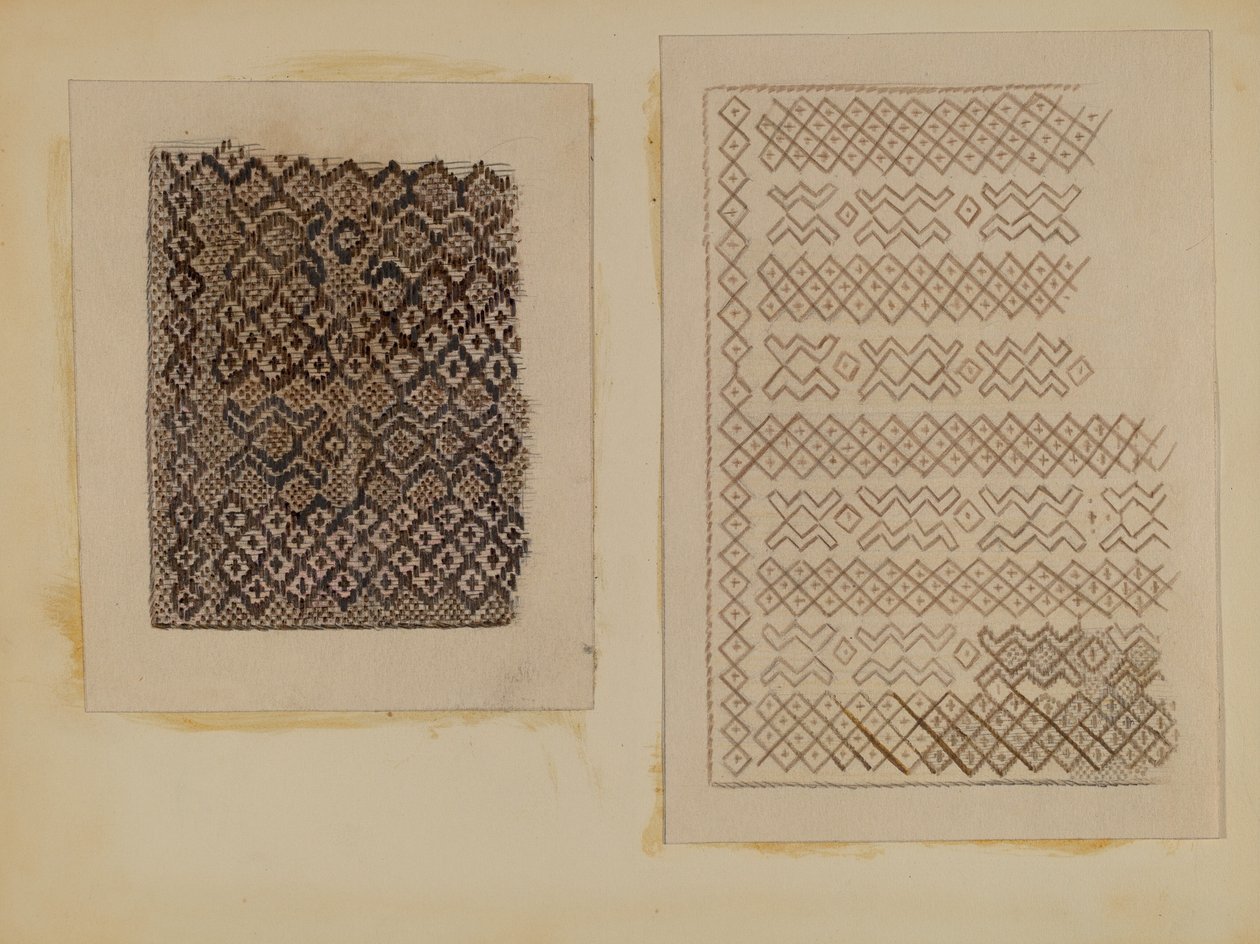 Material tecido de rabos de gato de Melita Hofmann