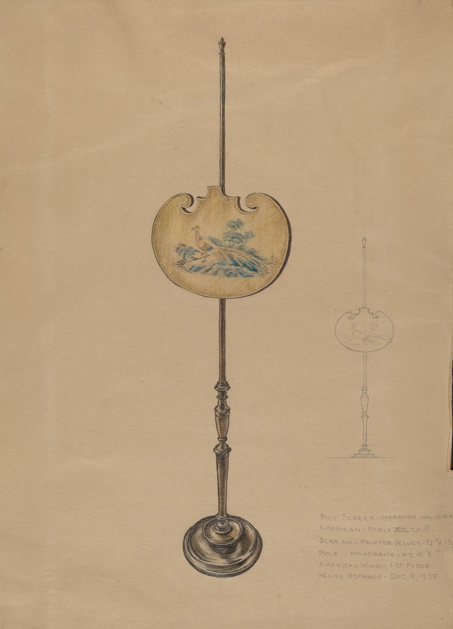 Tela de poste de Melita Hofmann