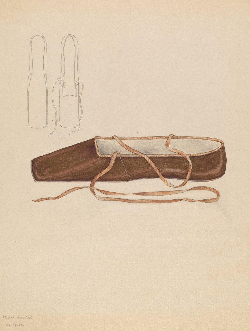 Slipper, c. 1936. de Melita Hofmann