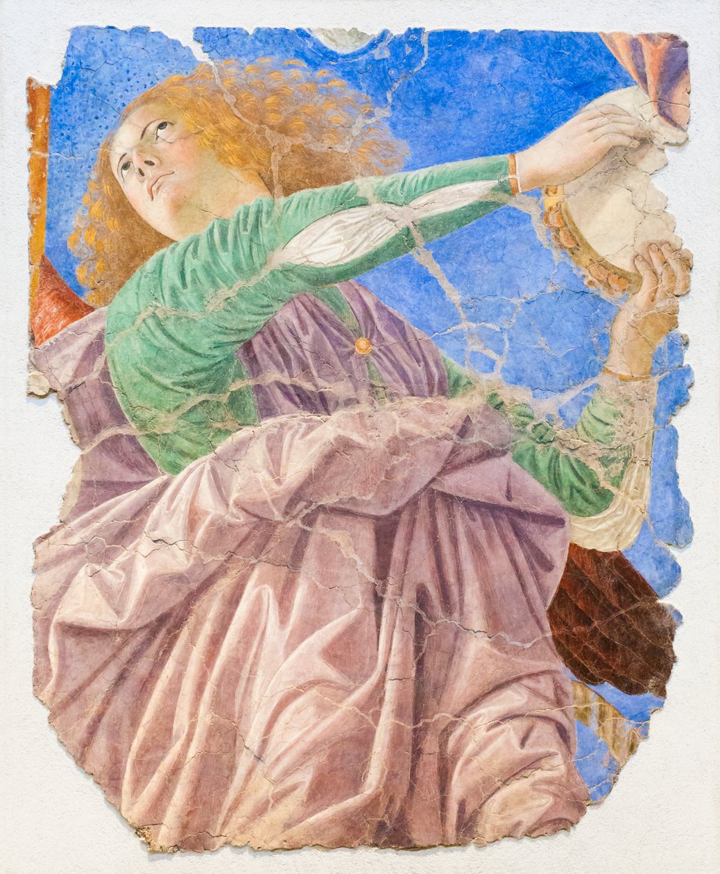 Anjos de fazer música, c.1480 (fresco restaurado) de Melozzo da Forli