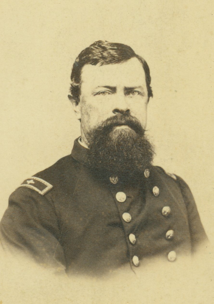 Busto retrato de um homem de uniforme de Memphis J.W. Taft