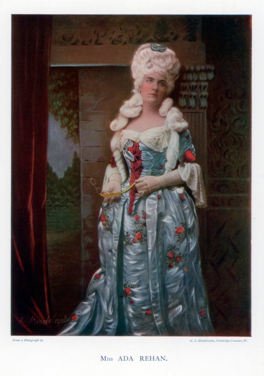 Ada Rehan, actriz americana, 1901. de Mendelssohn