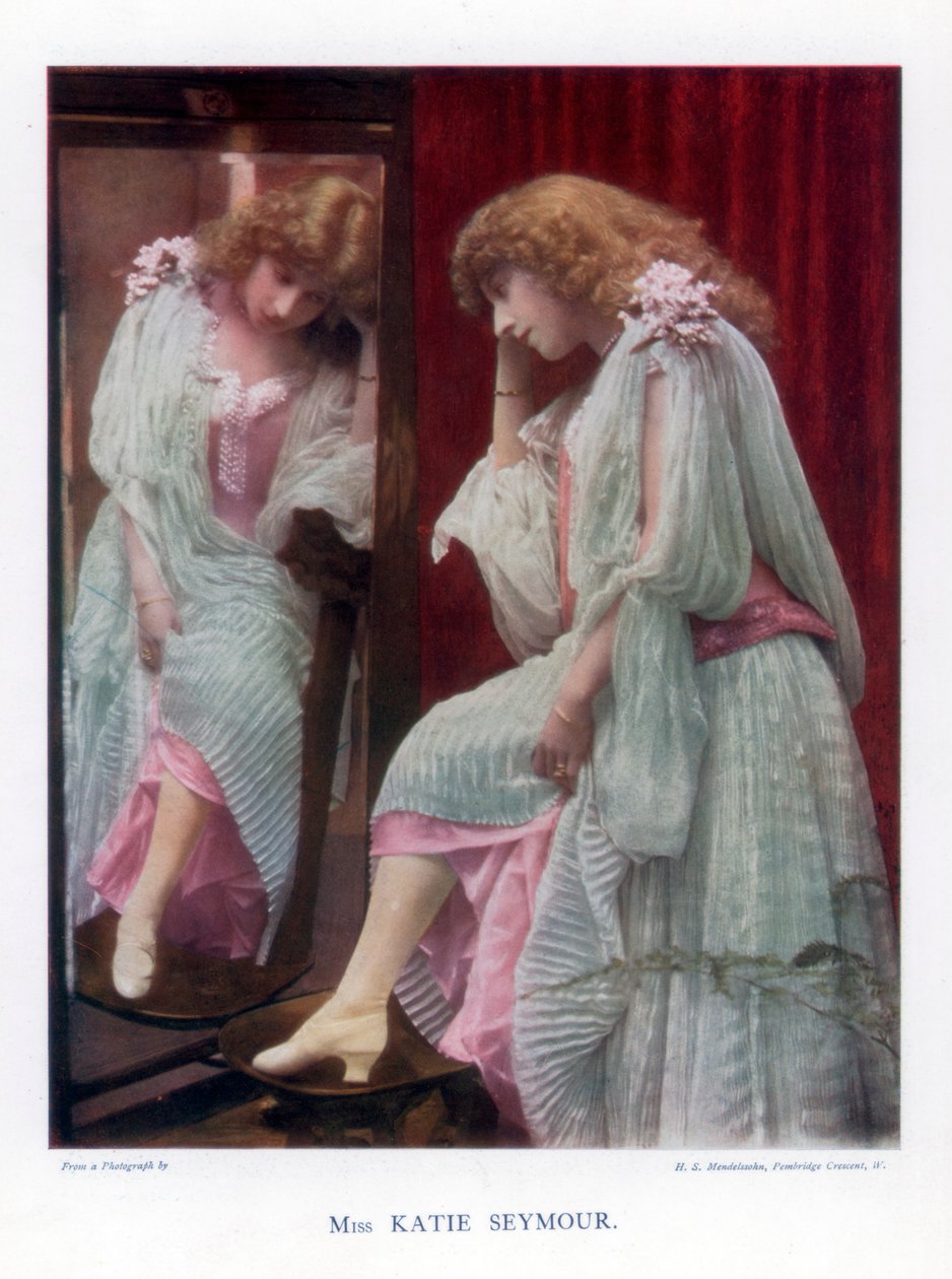 Katie Seymour, actriz, cantora e dançarina, 1901. de Mendelssohn