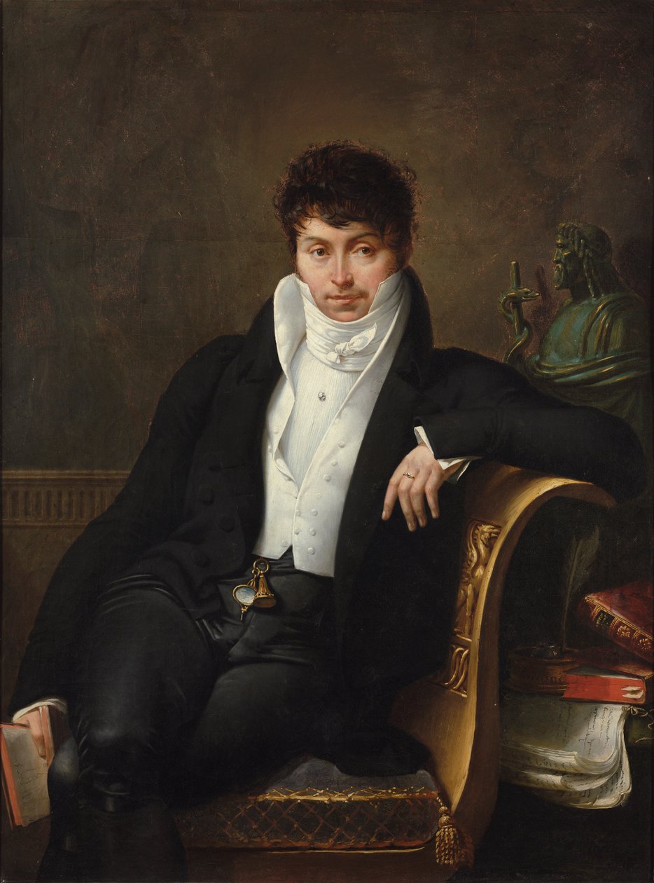 Retrato de Pierre-Jean-George Cabanis (1757-1808) de Merry Joseph Blondel